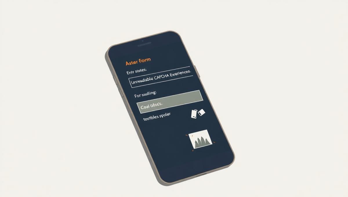 Broken CAPTCHA experience on mobile devices